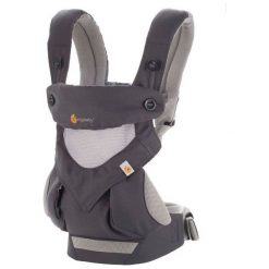 Ergobaby Nosidełko 360 Carbon Grey Czarne. Czarne torby i plecaki dziecięce Ergobaby. Za 679.00 zł.