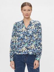 Pepe Jeans Koszula Ciria PL304836 Niebieski Regular Fit. Niebieskie bluzki damskie Pepe Jeans, m, bez wzorów, z jeansu, bez kołnierzyka, bez ramiączek. Za 219.99 zł.