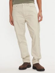 Calvin Klein Jeans Spodnie materiałowe J30J326263 Beżowy Straight Fit. Brązowe spodnie materiałowe męskie Calvin Klein Jeans, m, bez wzorów, z bawełny. Za 359.99 zł.