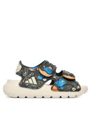 Adidas Sandały Altaswim 3 Sandals KI0739 Szary. Szare sandały chłopięce Adidas, z syntetyku, bez zapięcia. Za 119.99 zł.