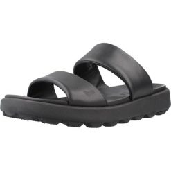 Sandały GEOX U SPHERICA EC6 Czarny. Czarne sandały męskie Geox, ze skóry, bez zapięcia. Za 365.99 zł.
