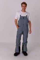 Spodnie Yeh Man Bib Pant Szare 23/24. Szare spodnie snowboardowe męskie OOSC, m, bez wzorów, z materiału, narciarskie. Za 1,078.99 zł.