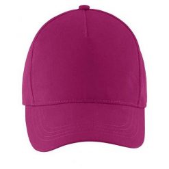 Buzz 5 Panel Baseball Cap. Czerwone czapki i kapelusze damskie SOL'S, bez wzorów. Za 23.99 zł.