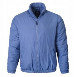 Jesienno-Zimowa Kurtka Męska - Wiatrówka - Pako Jeans - Niebieska. Niebieskie kurtki męskie Pako Jeans, na zimę, l, bez wzorów, z jeansu, bez kaptura. Za 369.00 zł.