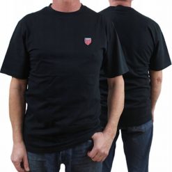 Sefa Verlag Prosto Small Shield T-shirt KL261MTEE1071 Czarne L. Czarne t-shirty męskie Sefa Verlag, l, bez wzorów, bez kołnierzyka. Za 107.65 zł.
