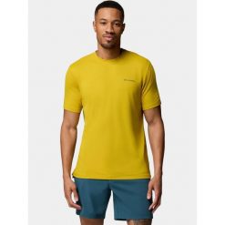 T-shirt Męski Columbia Tech Trail Utility Crew. Zielone koszulki sportowe męskie Columbia, m, bez wzorów, sportowe, bez kołnierzyka. Za 219.00 zł.