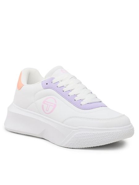 Sergio Tacchini Sneakersy Lea STF231W023-10 Biały. Białe buty sportowe dziewczęce Sergio Tacchini, bez wzorów, ze skóry, bez zapięcia. Za 279.99 zł.