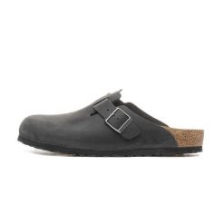 Sandały Boston Olejowana Skóra Rozmiar 36 - 0059461 Czarny. Brązowe sandały męskie Birkenstock, z materiału, bez zapięcia. Za 649.45 zł.