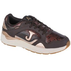 Buty sportowe Sneakersy damskie, Joma C.6100 Lady 2224. Brązowe obuwie sportowe damskie Joma, bez wzorów, z materiału, trekkingowe. Za 99.99 zł.