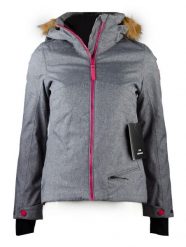 Kurtka narciarska damska Eider EIV4514 membrana 10K. Szare kurtki snowboardowe damskie Eider, l, bez wzorów, z materiału, bez kaptura, narciarskie. Za 493.49 zł.