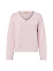MOS MOSH sweter z dzianiny - Bine Kobiety Bawełna różowy, XS. Czerwone swetry damskie Mos Mosh, xs, bez wzorów, z bawełny, bez kołnierzyka, bez ramiączek, bez kaptura. Za 379.95 zł.