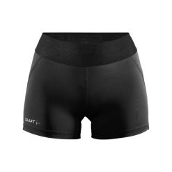 Szorty damskie Craft Essence Core. Czarne obuwie sportowe damskie Craft, xl, bez wzorów, z dżerseju. Za 149.05 zł.
