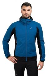 Kurtka trekkingowa męska Montura Premium Wind Hoody m. Czarne kurtki męskie MONTURA, m, bez wzorów, z materiału, klasyczne, z kapturem. Za 754.49 zł.