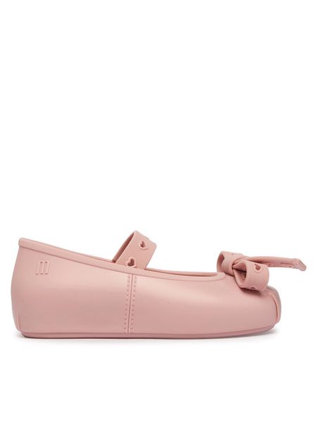 Melissa Baleriny Mini Melissa Sophie Crush Bb 37838 Różowy. Czerwone baleriny dziewczęce Melissa, bez wzorów, z tworzywa sztucznego, bez zapięcia. Za 184.99 zł.