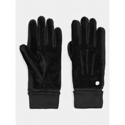 Rękawiczki Damskie Barts Stephaney. Czarne rękawiczki damskie Barts, na zimę, bez wzorów, ze skóry, eleganckie. Za 249.00 zł.