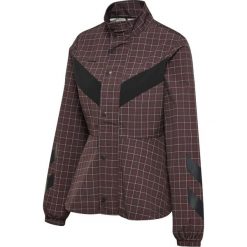 Kurtka w kratę dla kobiet Hummel D. Kurtki sportowe damskie Hummel, l, bez wzorów, z materiału, bez kaptura, na fitness i siłownię. Za 324.00 zł.
