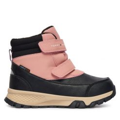 Śniegowce Tommy Hilfiger. Czarne śniegowce dziewczęce Tommy Hilfiger, bez zapięcia. Za 509.99 zł.