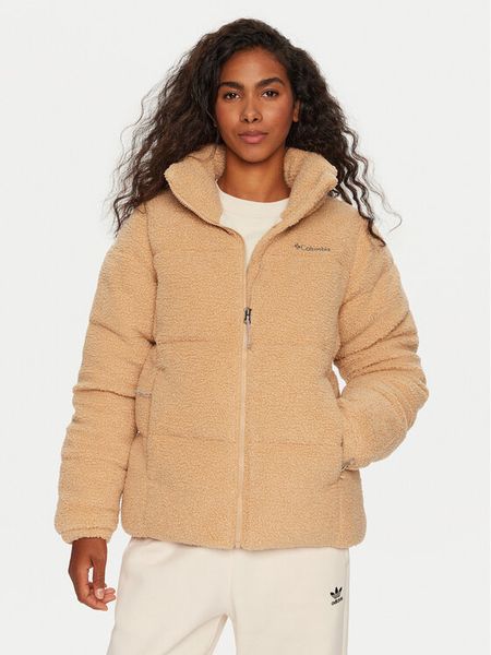 Columbia Kurtka zimowa Puffect™ Sherpa 2089231 Beżowy Regular Fit. Brązowe kurtki damskie Columbia, na zimę, l, bez wzorów, z syntetyku, bez kaptura. Za 529.99 zł.