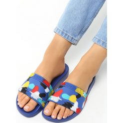 Niebieskie Klapki Colourful Dots. Klapki damskie Born2be. Za 24.99 zł.