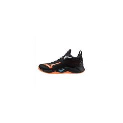 Buty do siatkówki Mizuno Wave Dimension. Czarne buty sportowe męskie Mizuno, bez zapięcia, do piłki ręcznej, mizuno wave. Za 299.99 zł.