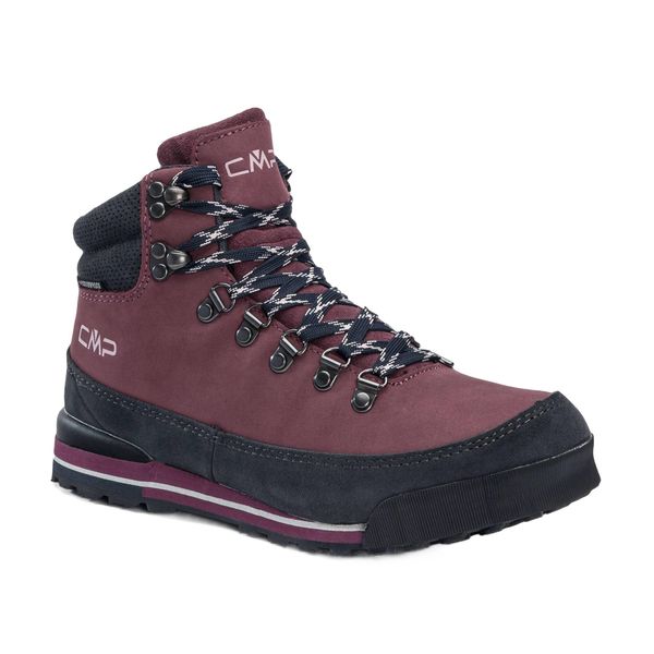 Buty damskie CMP Heka WP. Brązowe obuwie sportowe damskie CMP, bez wzorów, trekkingowe. Za 399.99 zł.