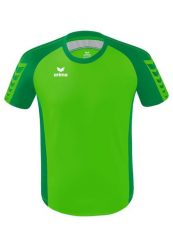 Koszulka Erima Six Wings. Zielone koszulki sportowe męskie Erima, s, bez wzorów, z materiału, bez kołnierzyka, bez ramiączek, na fitness i siłownię. Za 125.00 zł.