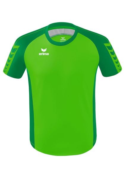 Koszulka Erima Six Wings. Zielone koszulki sportowe męskie Erima, l, bez wzorów, z materiału, bez kołnierzyka, bez ramiączek, na fitness i siłownię. Za 125.00 zł.