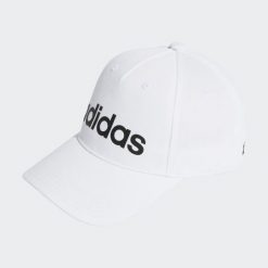 Daily Cap. Białe czapki i kapelusze męskie Adidas, bez wzorów, z materiału, klasyczne. Za 58.99 zł.