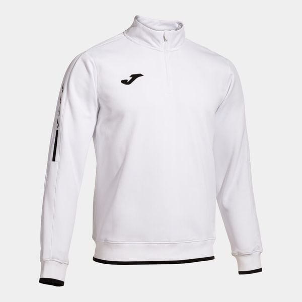 Bluza Joma Olimpiada. Białe bluzy męskie Joma, l, bez wzorów, z dresówki, bez kaptura, na fitness i siłownię. Za 249.50 zł.