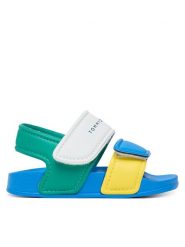Tommy Hilfiger Sandały T1X2-33913-1172 M Kolorowy. Sandały chłopięce Tommy Hilfiger, ze skóry, bez zapięcia. Za 179.99 zł.