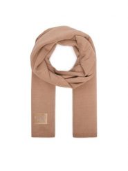 Guess Szalik AW5632 VIS03 Beżowy. Brązowe rękawiczki damskie Guess, z aplikacjami, z wiskozy. Za 234.99 zł.