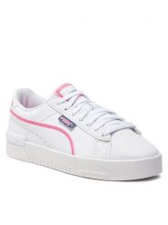 Puma Sneakersy Jada Deep Dive Jr 395598-01 Biały. Białe buty sportowe dziewczęce Puma, bez wzorów, ze skóry, bez zapięcia. Za 219.99 zł.