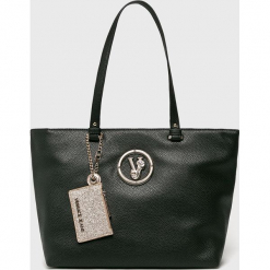 Versace Jeans - Torebka. Czarne torby na ramię damskie Versace Jeans. Za 699.90 zł.