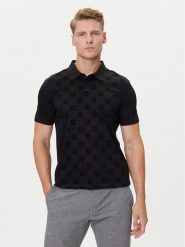 JOOP! Polo 17 JJ-24Bartholo 30046986 Czarny Modern Fit. Czarne koszulki polo męskie JOOP!, m, bez wzorów, z bawełny, bez ramiączek. Za 399.99 zł.