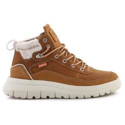 Buty Palladium Pallaflex Cuff Warm 94339-252-M brązowe. Brązowe obuwie sportowe damskie bez wzorów, z gumy. Za 821.25 zł.