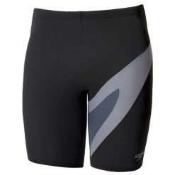 Spodenki kąpielowe Speedo Hyperboom - jammery. Czarne kąpielówki męskie Speedo, m, bez wzorów, z materiału, na fitness i siłownię. Za 199.99 zł.