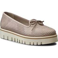 Półbuty BALDININI - 799156XBUCK96R Buck Lino. Brązowe półbuty damskie Baldinini, z materiału. W wyprzedaży za 819.00 zł.