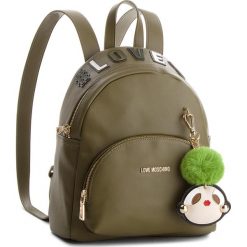 Plecak LOVE MOSCHINO - JC4072PP16LK0850 Verde. Zielone plecaki damskie Love Moschino, ze skóry ekologicznej, klasyczne. Za 959.00 zł.