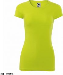 MALFINI Glance 141 - ADLER - Koszulka damska, 180 g/m, - limetka S. T-shirty damskie Malfini, m, bez wzorów, bez kołnierzyka. Za 32.87 zł.