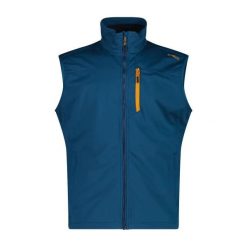 Kurtka softshell bez rękawów CMP. Brązowe kurtki męskie CMP, m, bez wzorów, z softshellu, bez kaptura. Za 275.70 zł.