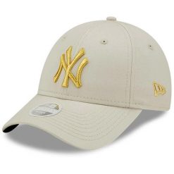 9forty czapka damska New York Yankees. Szare czapki i kapelusze damskie New Era, bez wzorów. Za 109.99 zł.