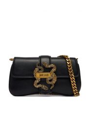 Just Cavalli Torebka 80RA4BA7 ZSA89 Czarny. Czarne torebki do ręki damskie Just Cavalli, bez wzorów, ze skóry, bez dodatków. Za 729.99 zł.