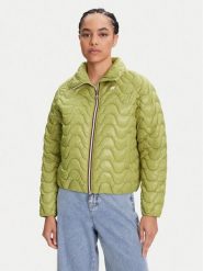 K-Way Kurtka przejściowa Soje K71421W Zielony Slim Fit. Zielone kurtki damskie K-Way, l, bez wzorów, z syntetyku, bez kaptura. Za 769.99 zł.