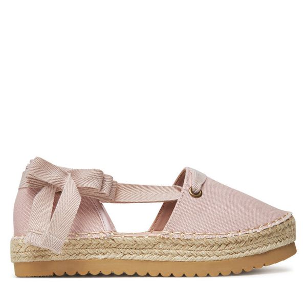 Espadryle DeeZee. Czerwone espadryle damskie DeeZee, bez wzorów, bez obcasa, bez zapięcia. Za 119.99 zł.