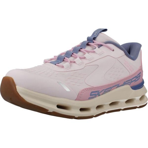 Buty SKECHERS GLIDE STEP VISTA LANE Rose. Czerwone trekkingi damskie Skechers, trekkingowe. Za 242.99 zł.