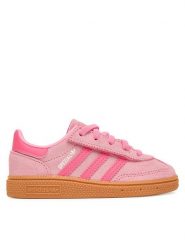 Adidas Sneakersy Handball Spezial LA4007 Różowy. Czerwone buty sportowe dziewczęce Adidas, bez wzorów, ze skóry, bez zapięcia, do piłki ręcznej. Za 259.99 zł.