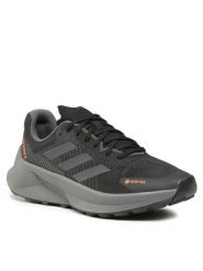 Adidas Buty do biegania Terrex Soulstride Flow Gtx GORE-TEX ID6714 Czarny. Czarne buty sportowe męskie Adidas, z gore-texu, bez zapięcia, do biegania, gore-tex. Za 599.99 zł.