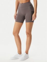 Adidas Szorty sportowe Optime Workout 3-Stripes JZ1099 Szary Slim Fit. Szare szorty sportowe damskie Adidas, xs, bez wzorów, z syntetyku, sportowe, na fitness i siłownię. Za 199.99 zł.