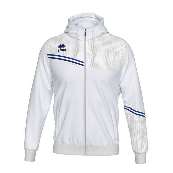 Bluza Errea Eber Ad Dorośli. Niebieskie bluzy męskie ERREA, s, bez wzorów, z dzianiny, z kapturem, na fitness i siłownię. Za 288.99 zł.