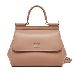 Torebka Dolce&Gabbana. Czerwone torebki do ręki damskie Dolce&Gabbana, bez wzorów, klasyczne, bez dodatków. Za 7,509.00 zł.